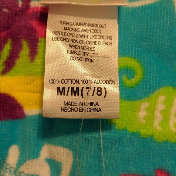 Child's Beach Cover Up (Nautical) - Picture 3 of 4